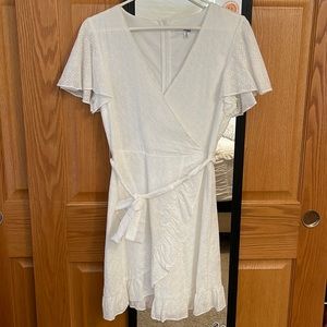 Jack by BB Dakota Short Sleeve White Dress